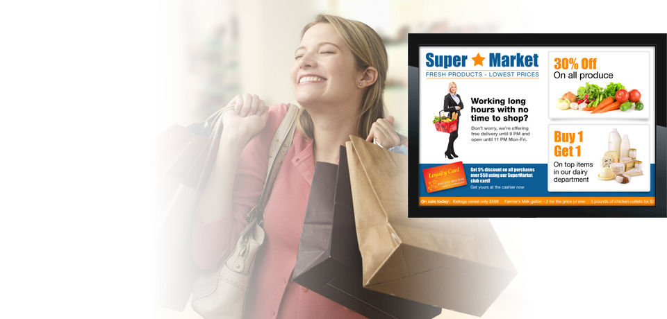 retail digital signage