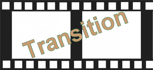 Digital signage video transition