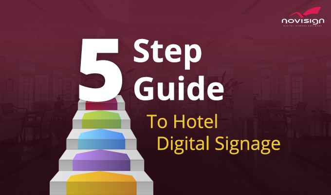 5 Steps Guide to Hotels Digital Signage