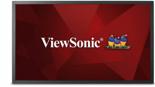 View Sonic commercial display
