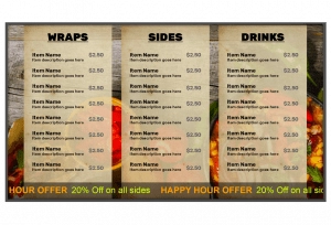 Menu pr 23 min