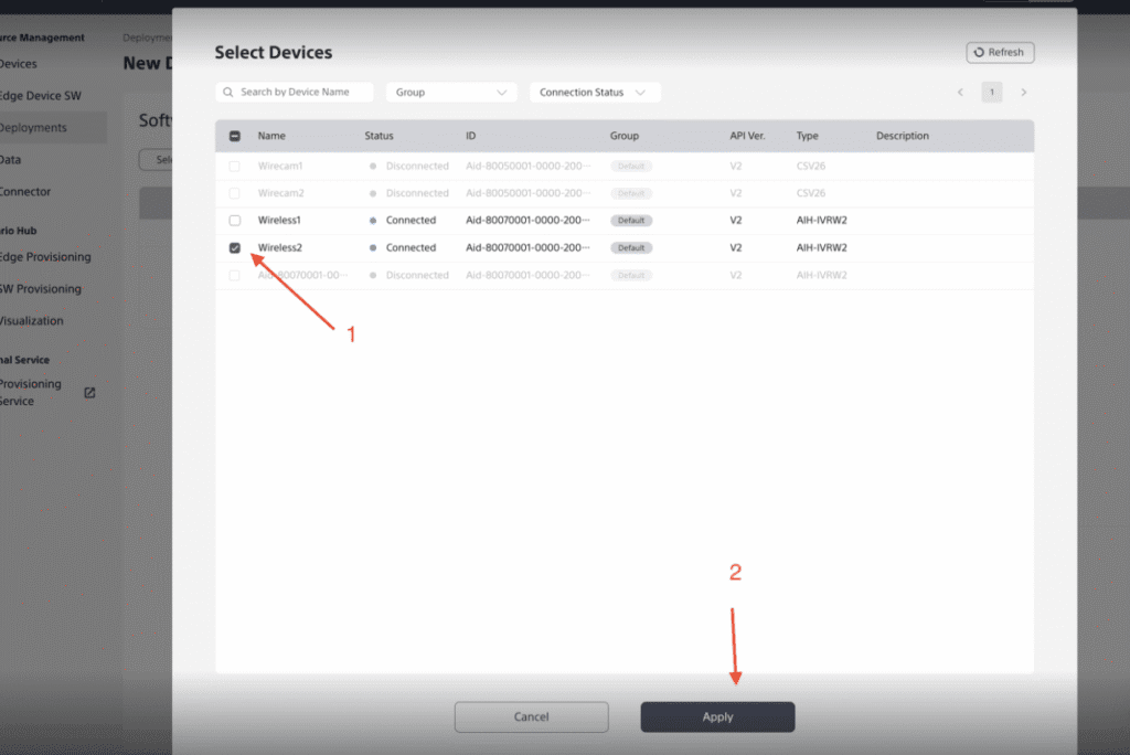 Deploying Edge app