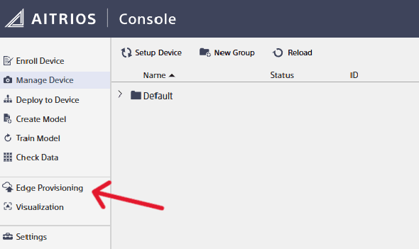 Edge Provisioning