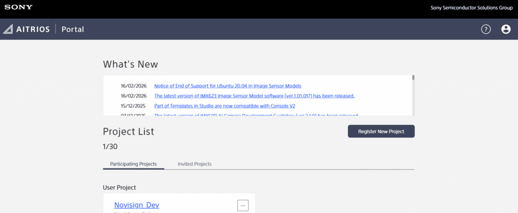 SonyAtrios portal