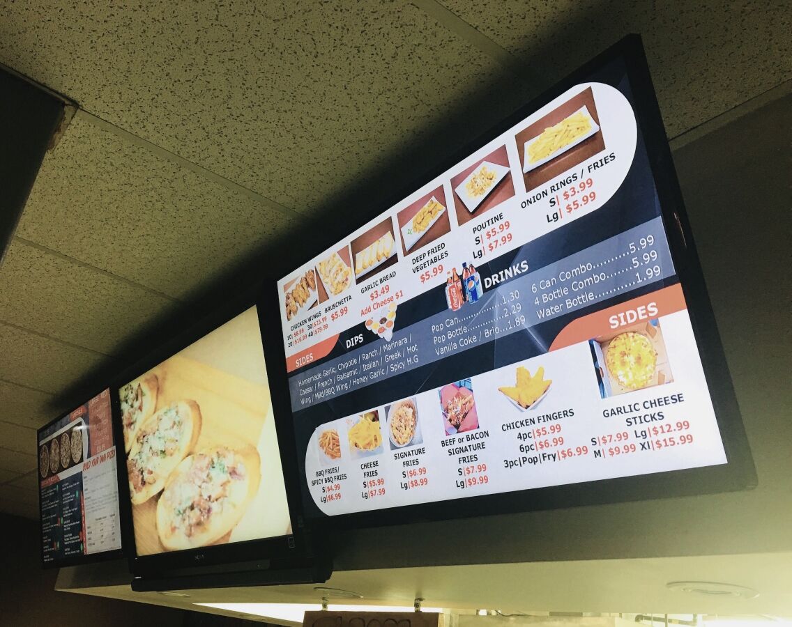 Digital Menu Board Software