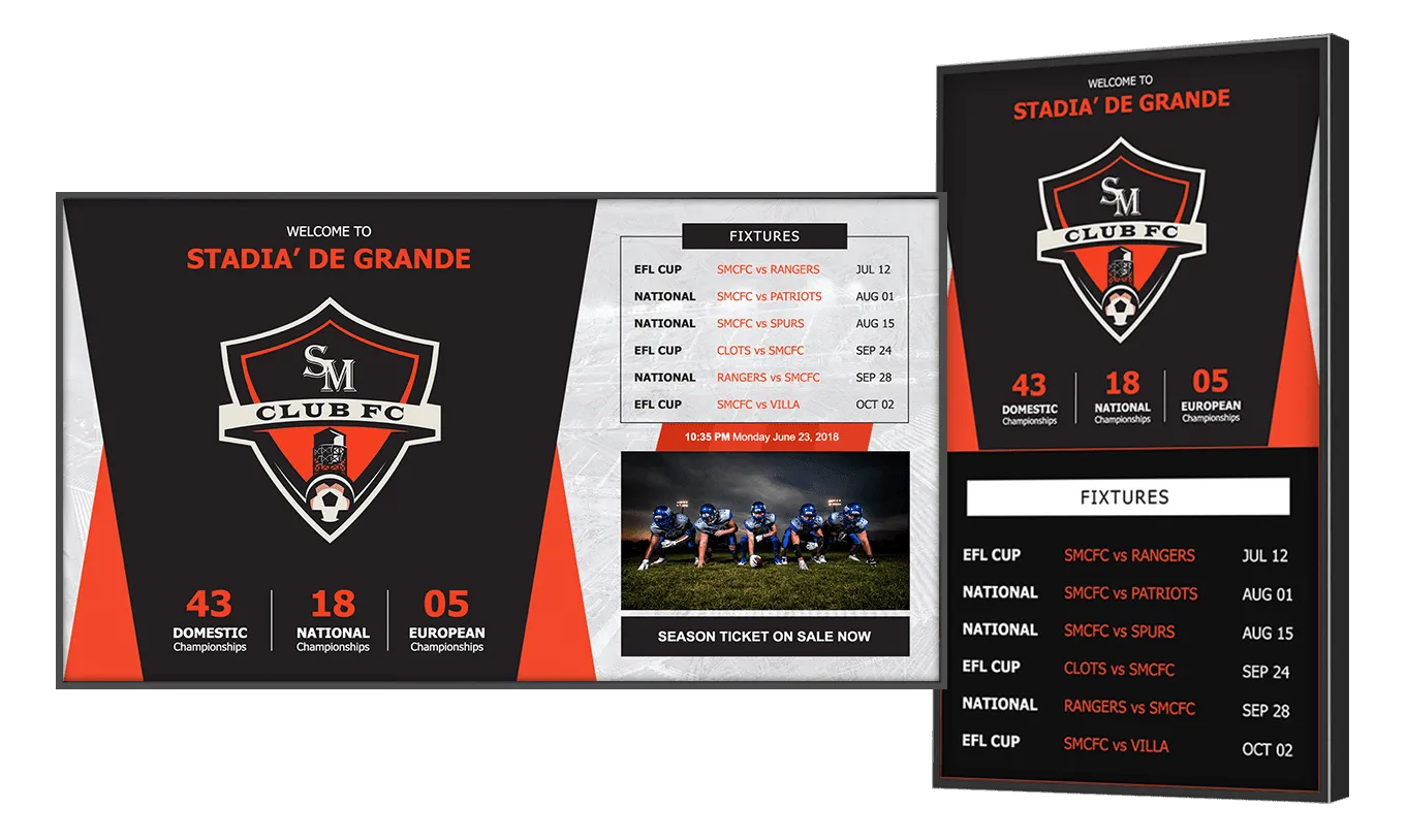 Stadium Arena Digital Sign