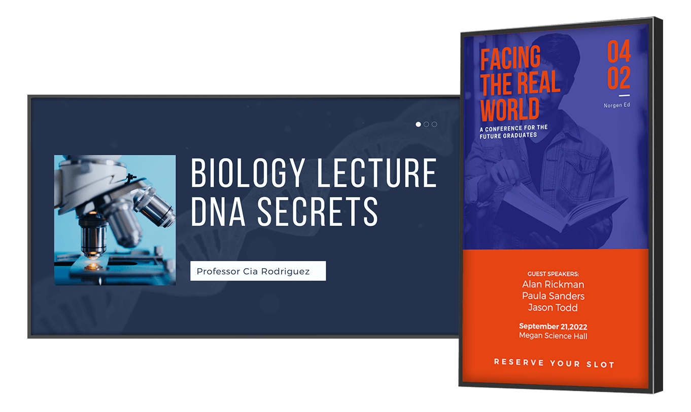 University digital signage University digital signage