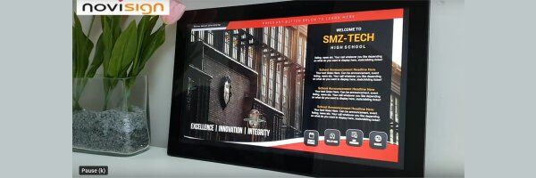 Touch kiosk for education