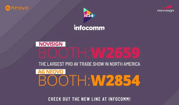 AG Neovo at InfoComm2024