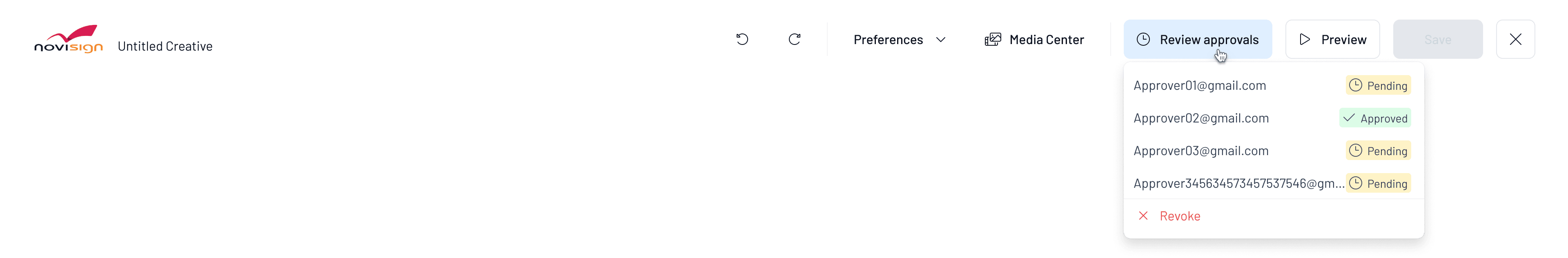 Topbar Approvers stage 6