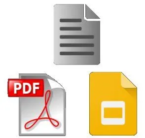 Digital signage documents