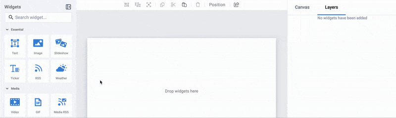 Bulk layer actions
