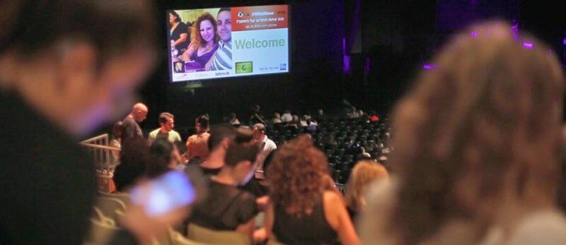 Live social wall Rita concert