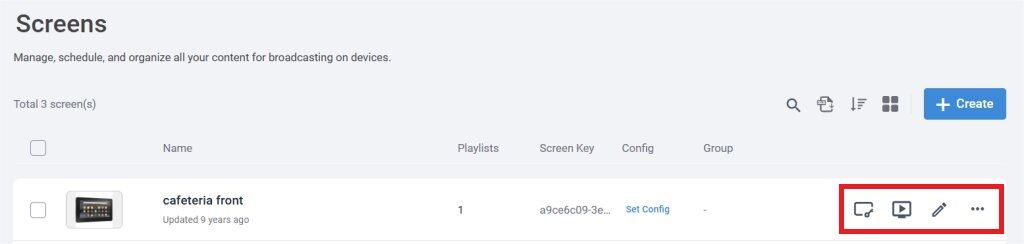 Screen-options
