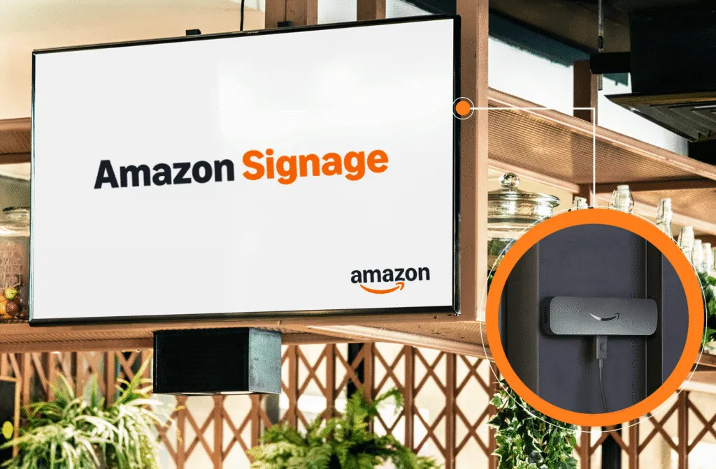 Amazon Signage Stick Partner Onboarding Display and Stick November 2025