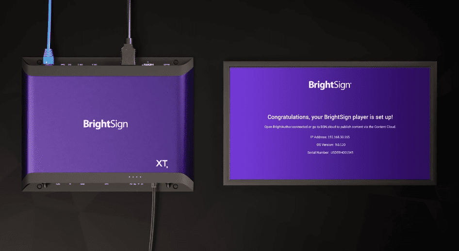 BrightSign QuickLink setup