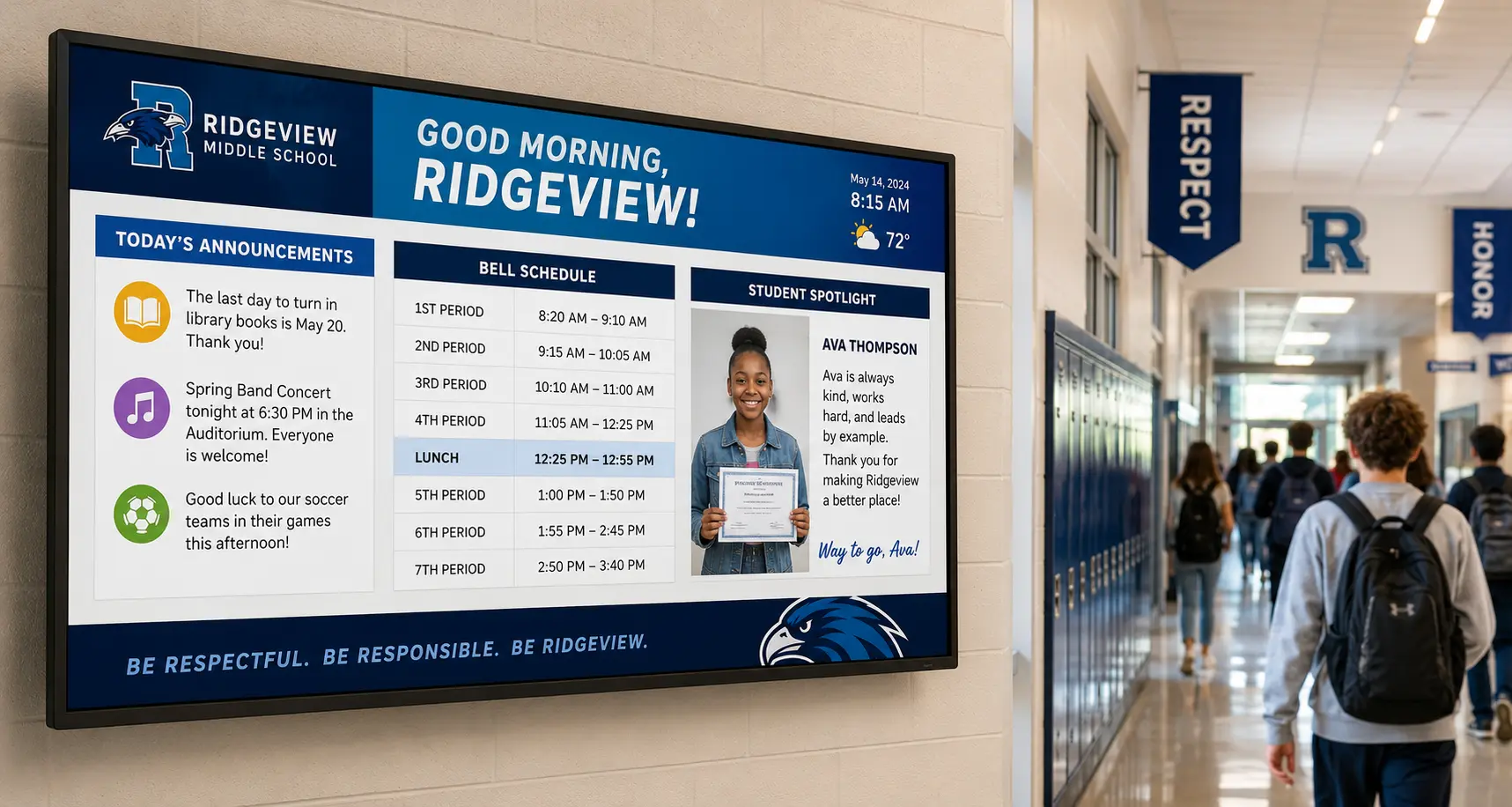 How to Set Up Digital Signage in Your School