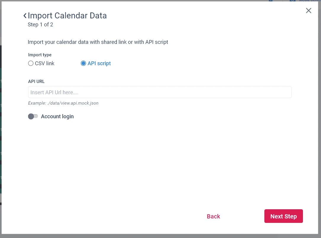 API import