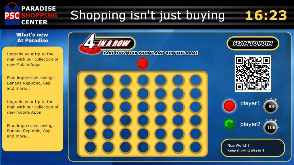 Novisign Signage Game On screen digital signage game