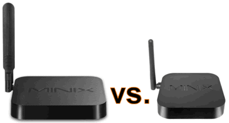 Minix Neo X7 vs. Minix Neo X7 mini