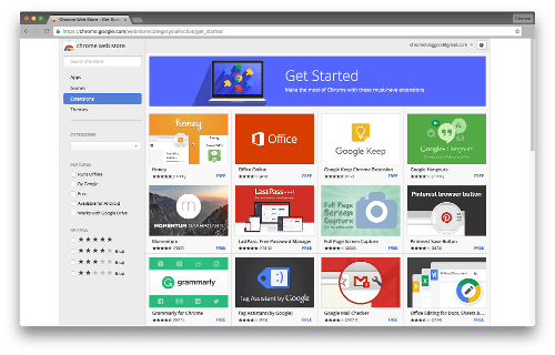 Chrome OS app for digital signage