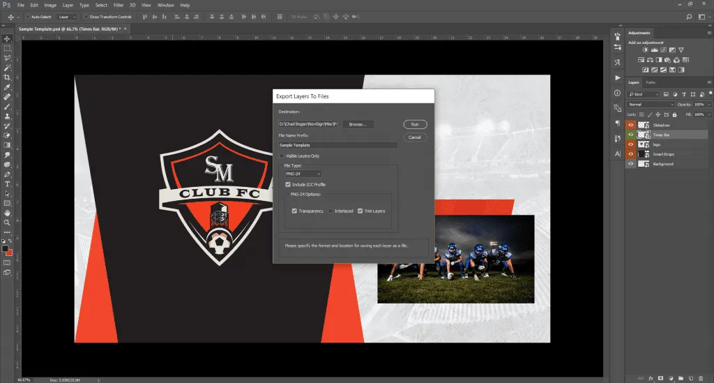Digital Signage Photoshop