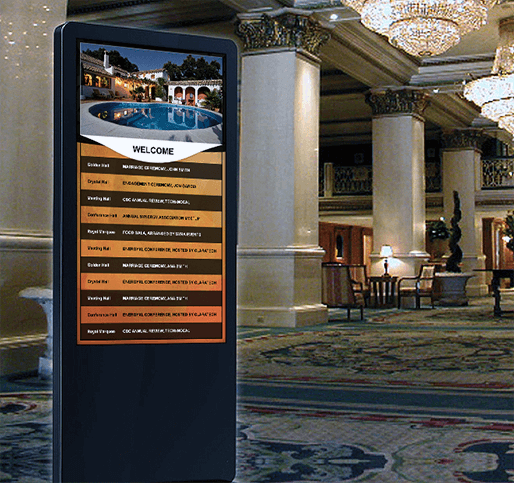 hotel digital sigange