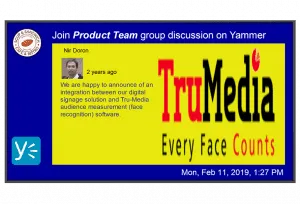 6 yammer 1 min