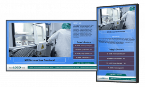 Digital Signage for Waiting Rooms min