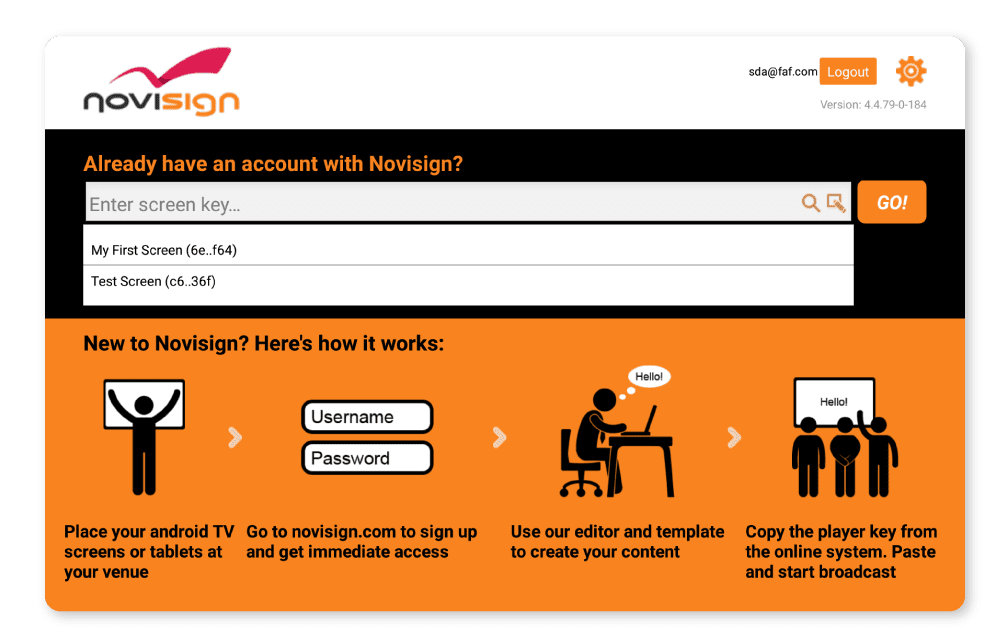 Digital signage app Digital signage app