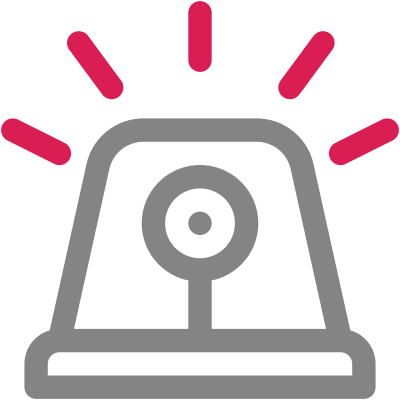 Emergency alert digital signage