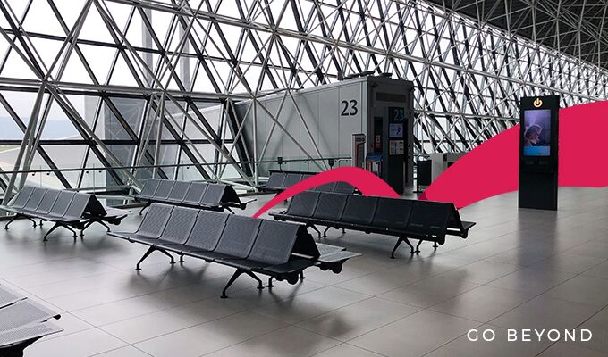 Digital signage for airports Digital signage for airports