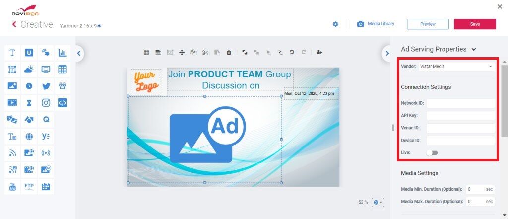 Step 2 choosing the vendor