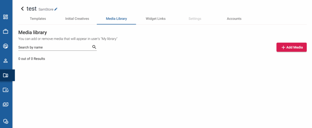 add media to profile