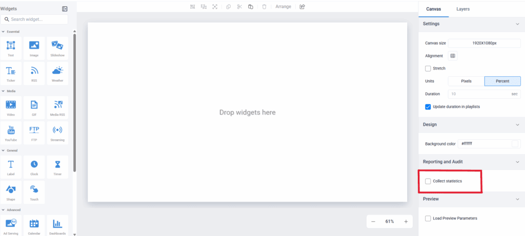 collect stats studio