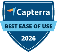 Capterra Best Ease of Use 2026 