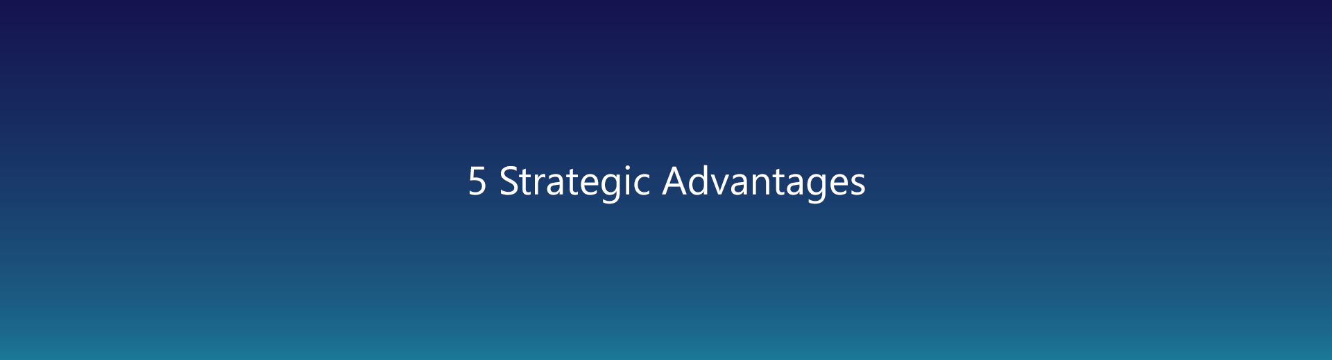 Screenverse 0003 5 Strategic Advantages