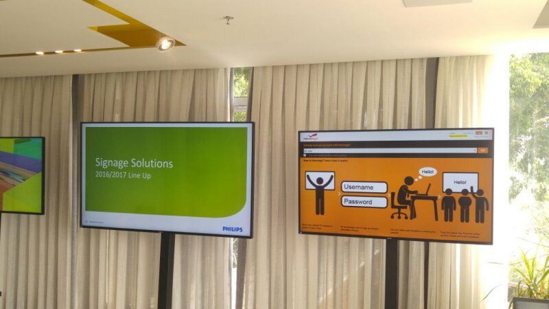 Philips D Line for digital signage Philips D Line for digital signage