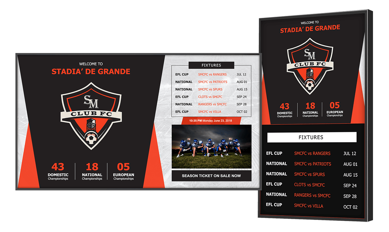 Stadium Arena Digital Sign