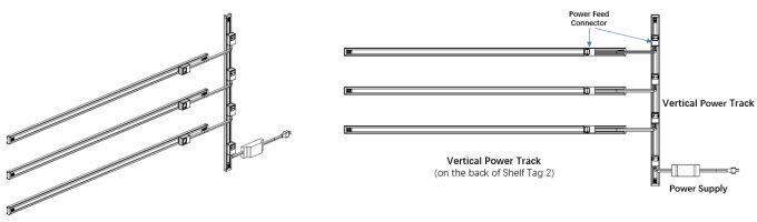 Mini power track system Mini power track system