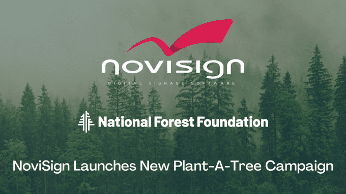 NoviSign Plant a Tree
