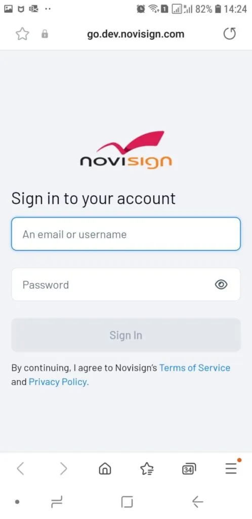 Pairing process phone step 1