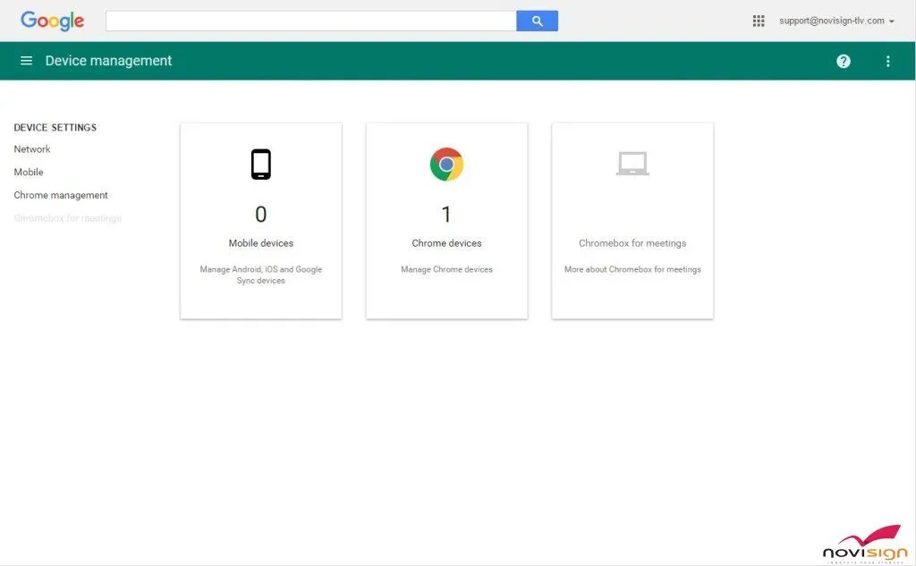 Google Device Management
