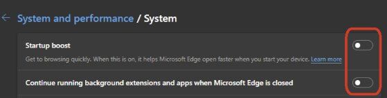 System and performance