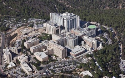 Digital signage at Hadassah hospital