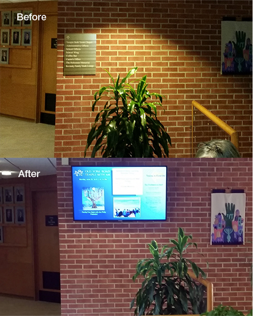 Religious institutions digital signage Religious institutions digital signage