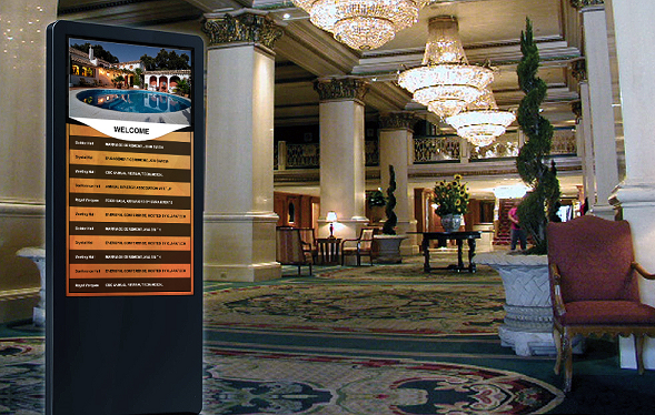 resort digital signage