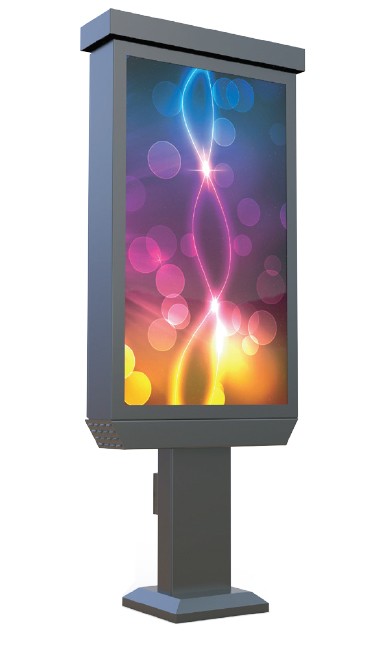 totem outdoor digital kiosk