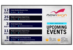 Calender Events 4 min