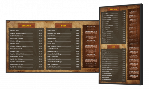Menu Combo 15 min